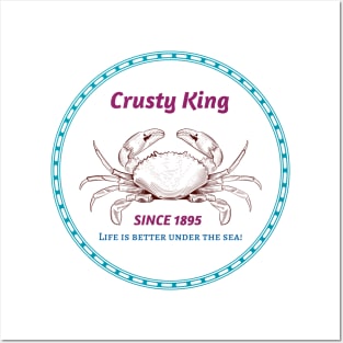 Crusty King Lobster Posters and Art